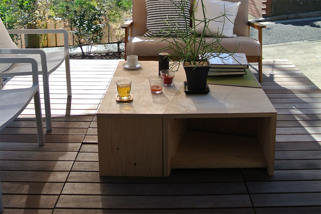 LAND - Center table bench / センターテーブル兼ベンチ